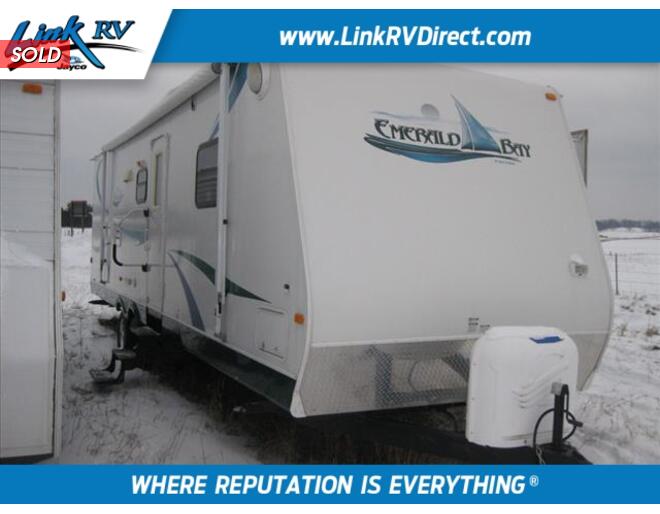 2008 Gulf Stream Emerald Bay 31USSS Travel Trailer at Link RV Minong, Wisconsin STOCK# CR14-27A Exterior Photo