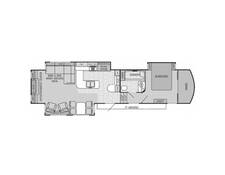 2016 Starcraft Solstice 354RESA Fifth Wheel at Link RV Minong, Wisconsin STOCK# 22-119A Floor plan Image