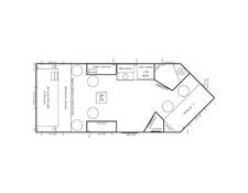 2024 Ice Castle Walleye Chaser 8X17 8X17 Travel Trailer at Link RV Minong, Wisconsin STOCK# IC24-03 Floor plan Image