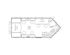 2024 Ice Castle Outlaw 8X17 Travel Trailer at Link RV Minong, Wisconsin STOCK# IC24-05 Floor plan Image