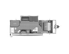 2024 Jayco Jay Feather 27BHB Travel Trailer at Link RV Minong, Wisconsin STOCK# 24-40 Floor plan Image