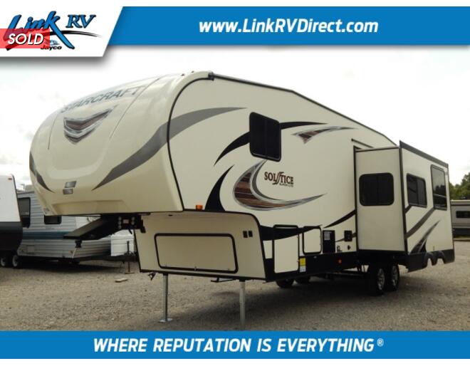 2018 Starcraft Solstice Super Lite 29BHS Fifth Wheel at Link RV Minong, Wisconsin STOCK# S18-45 Exterior Photo