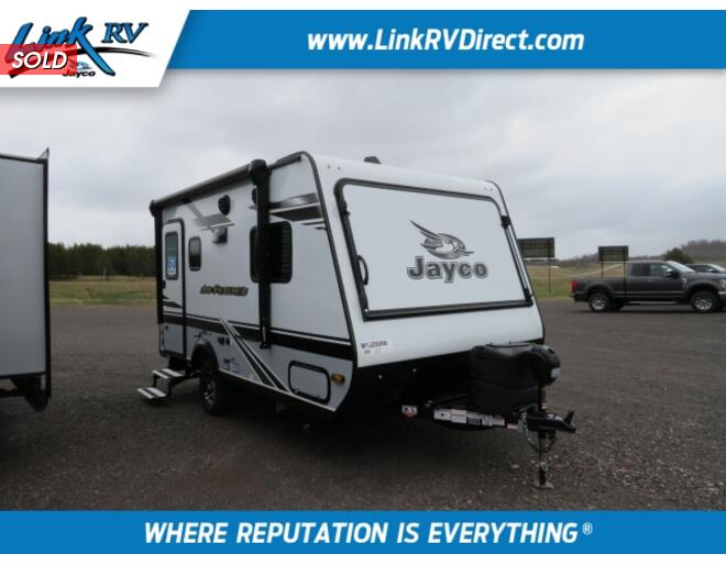 2021 Jayco Jay Feather X17Z Travel Trailer at Link RV Minong, Wisconsin STOCK# 21-82 Exterior Photo