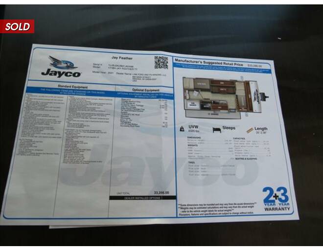 2021 Jayco Jay Feather Micro 171BH Travel Trailer at Link RV Minong, Wisconsin STOCK# 21-90 Photo 7