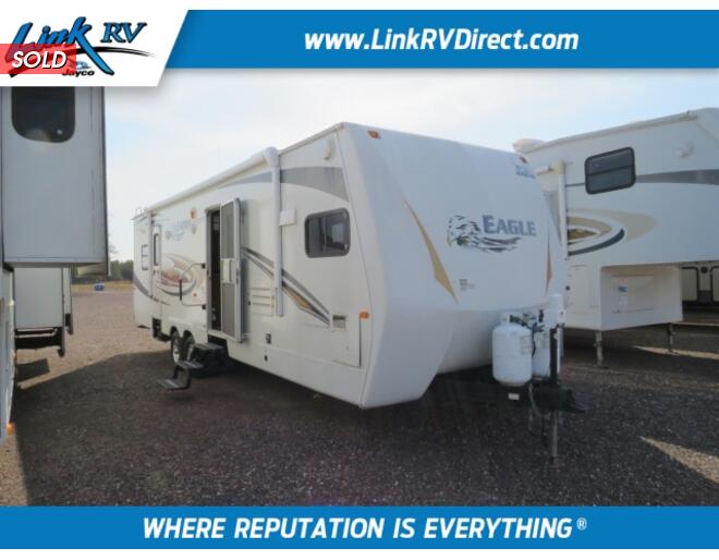 2011 Jayco Eagle 322FKS Travel Trailer at Link RV Minong, Wisconsin STOCK# 21-50A Exterior Photo