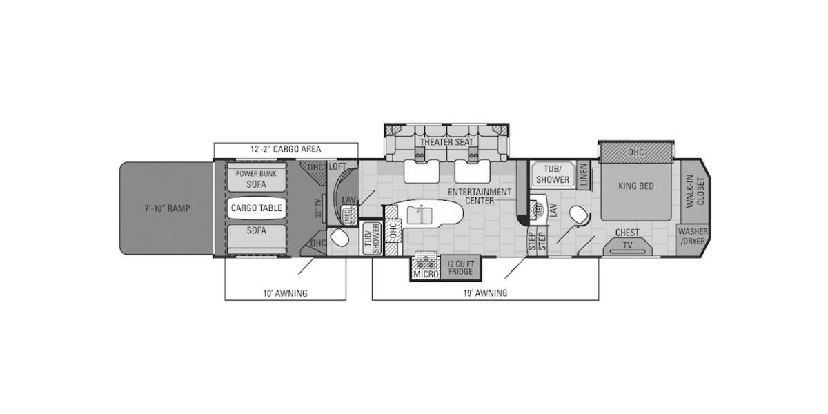 2016 Jayco Seismic 4112 Fifth Wheel at Link RV Minong, Wisconsin STOCK# 21-79A Floor plan Layout Photo