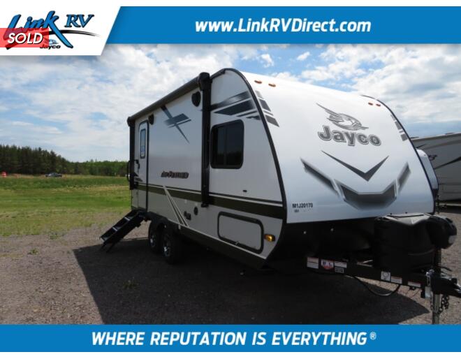 2021 Jayco Jay Feather 16RK Travel Trailer at Link RV Minong, Wisconsin STOCK# 21-123 Exterior Photo