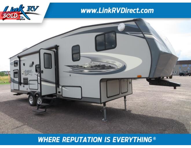 2012 Jayco Eagle Super Lite HT 27.5BHS Fifth Wheel at Link RV Minong, Wisconsin STOCK# 21-26B Exterior Photo