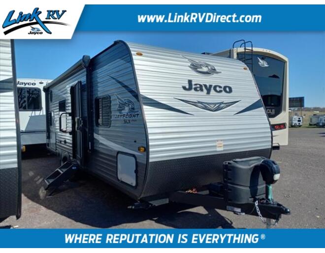 2021 Jayco Jay Flight SLX 8 264BH Travel Trailer at Link RV Minong, Wisconsin STOCK# 21-145 Exterior Photo