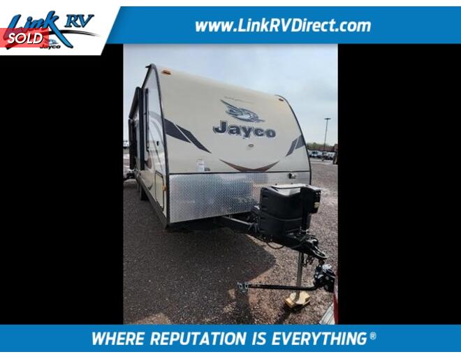 2015 Jayco White Hawk Ultra Lite 24RKS Travel Trailer at Link RV Minong, Wisconsin STOCK# 22-74A Exterior Photo
