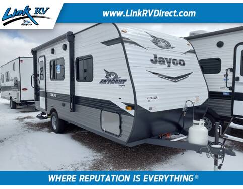 2022 Jayco Jay Flight SLX 7 195RB Travel Trailer at Link RV Minong, Wisconsin STOCK# 22-98 Exterior Photo