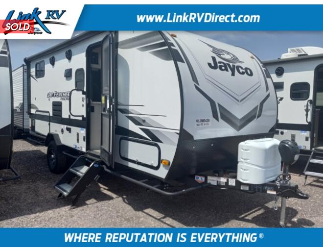 2022 Jayco Jay Feather Micro 199MBS Travel Trailer at Link RV Minong, Wisconsin STOCK# 22-144 Exterior Photo