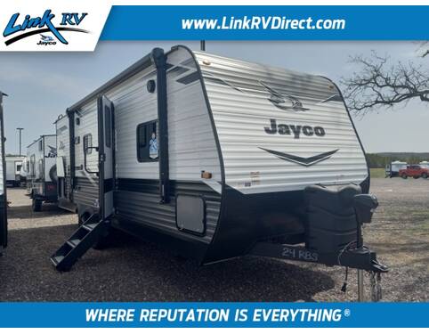 2022 Jayco Jay Flight 24RBS Travel Trailer at Link RV Minong, Wisconsin STOCK# 22-146 Exterior Photo