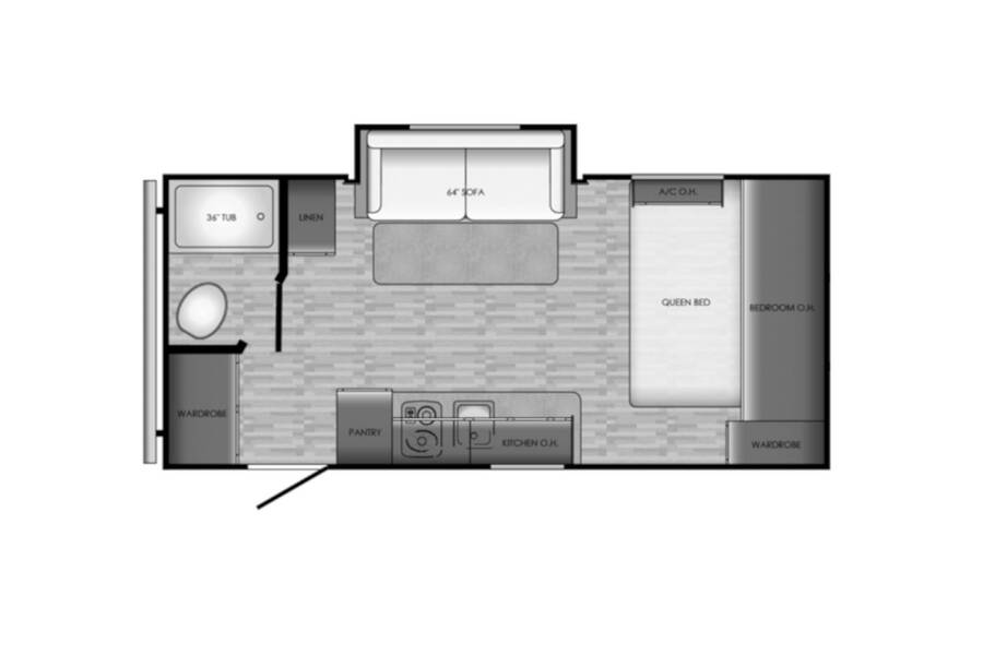 Floor plan for STOCK#RV22-09A