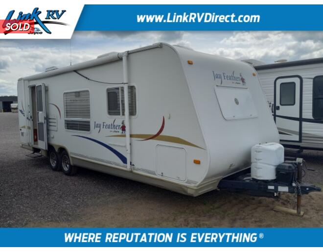 2005 Jayco Jay Feather LGT 26S Travel Trailer at Link RV Minong, Wisconsin STOCK# RV22-12A Exterior Photo