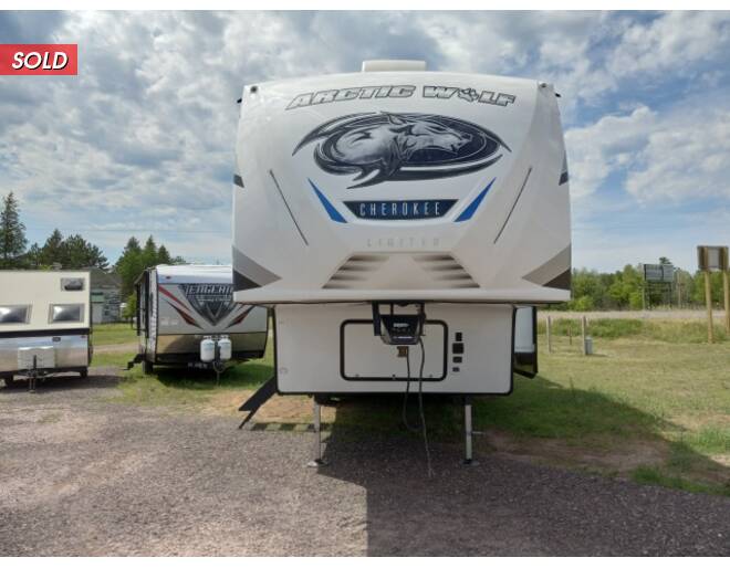 2021 Cherokee Arctic Wolf 321BH Fifth Wheel at Link RV Minong, Wisconsin STOCK# 22-38A Photo 2