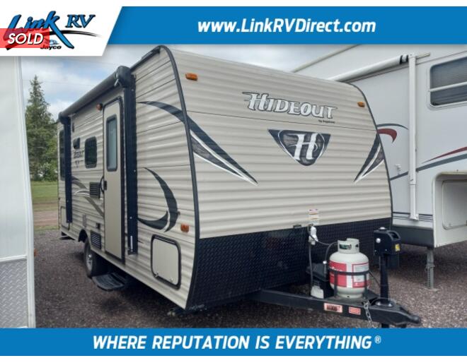 2018 Keystone Hideout LHS 177LHS Travel Trailer at Link RV Minong, Wisconsin STOCK# 22-90A Exterior Photo