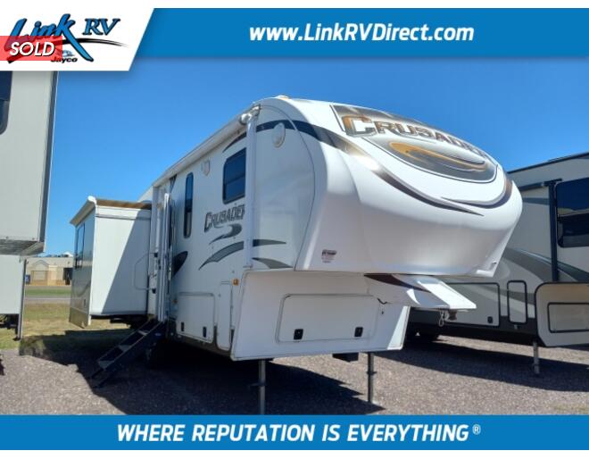 2011 Prime Time Crusader 290RLT Fifth Wheel at Link RV Minong, Wisconsin STOCK# RV22-20 Exterior Photo