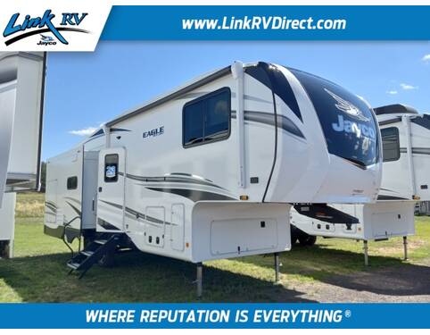 2023 Jayco Eagle HT 28.5RSTS Fifth Wheel at Link RV Minong, Wisconsin STOCK# 23-06 Exterior Photo