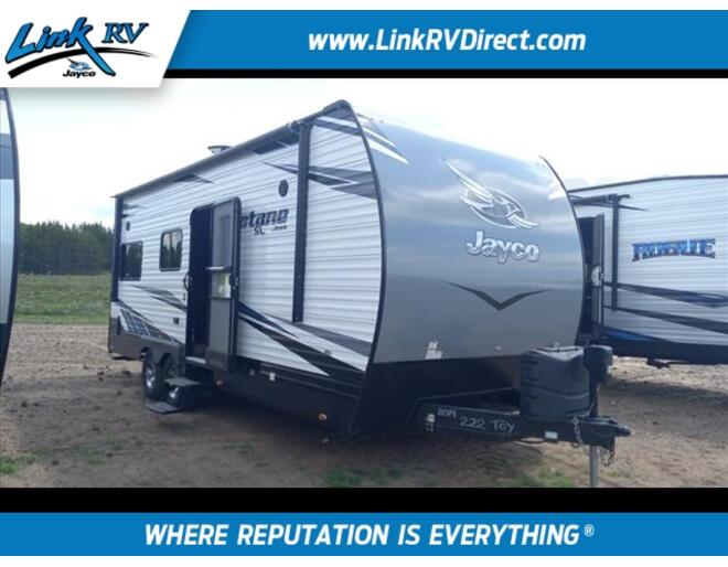 2019 Jayco Octane Super Lite Toy Hauler 222 Travel Trailer at Link RV Minong, Wisconsin STOCK# 24-02A Exterior Photo