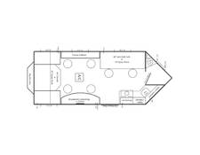 2024 Ice Castle Mille Lacs Hybrid 8X17 Travel Trailer at Link RV Minong, Wisconsin STOCK# IC24-04 Floor plan Image