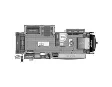 2024 Jayco Eagle 28.5RSTS Fifth Wheel at Link RV Minong, Wisconsin STOCK# 24-27 Floor plan Image